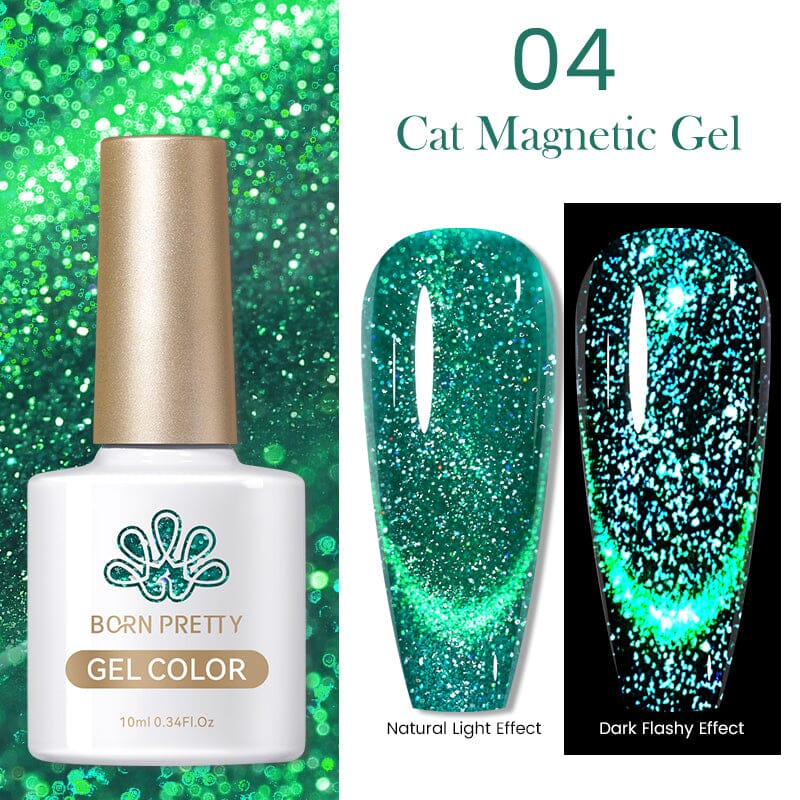 Cat Magnetic Gel Polish 10ml Gel Nail Polish BORN PRETTY RF04 