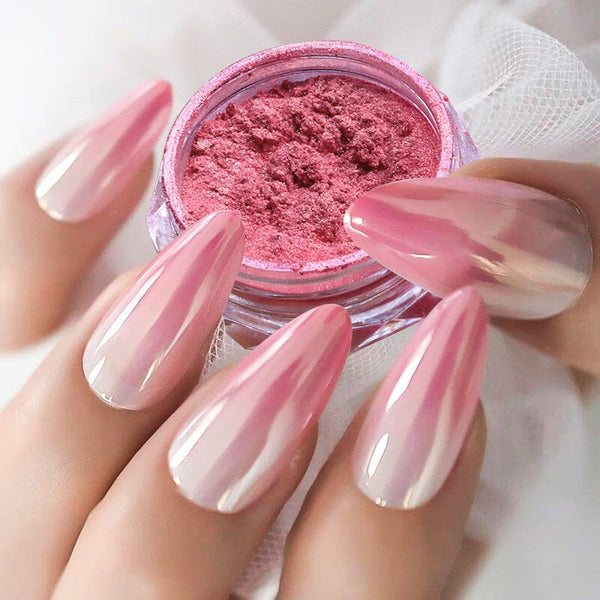 Gradient Pearly Mirror Nail Powder #01 Nail Powder BORN PRETTY 