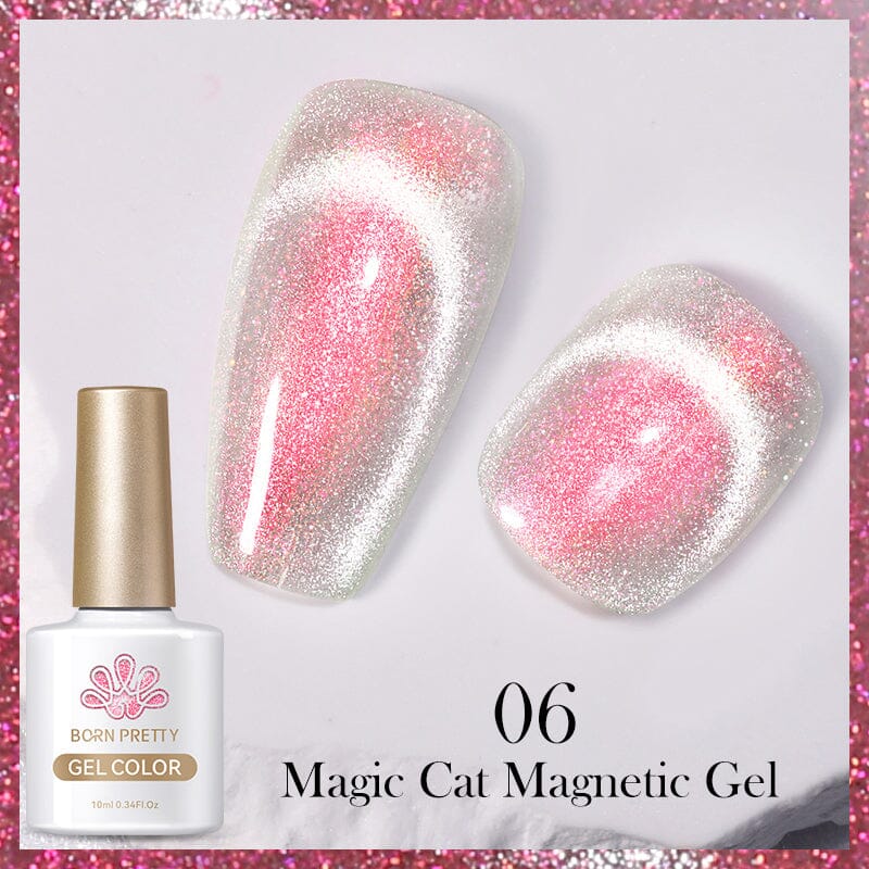 Magic Cat Magnetic Gel 10ml Gel Nail Polish BORN PRETTY 06 