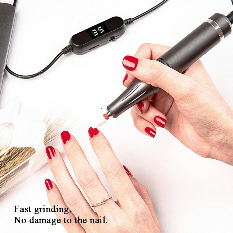 35000RPM Electric Nail Drill Machine USB Nail Tools No Brand 