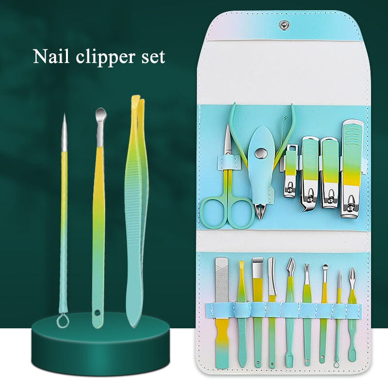 12pcs Manicure Pedicure Tools Set #03 Tools & Accessories No Brand 