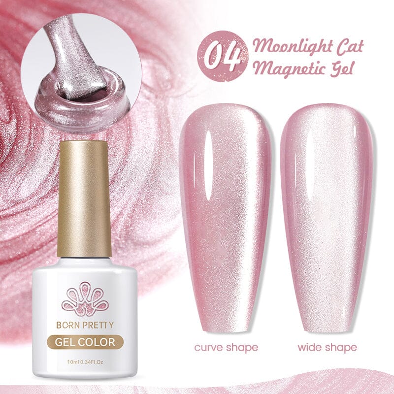 Cat Magnetic Gel Polish 10ml Gel Nail Polish BORN PRETTY MC04 