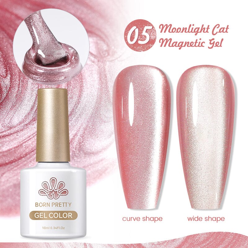 Cat Magnetic Gel Polish 10ml Gel Nail Polish BORN PRETTY MC05 