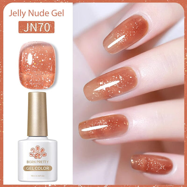 Jelly Nude Gel JN70 10ml Gel Nail Polish BORN PRETTY 