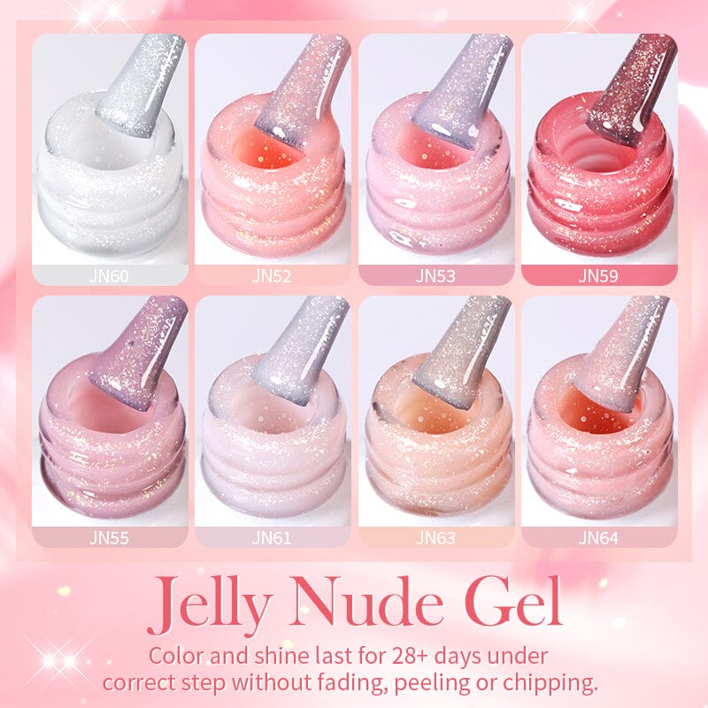 Jelly Nude Gel 10ml Gel Nail Polish BORN PRETTY 