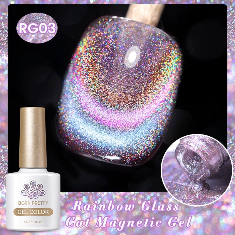 Cat Magnetic Gel Polish 10ml Gel Nail Polish BORN PRETTY RB03 