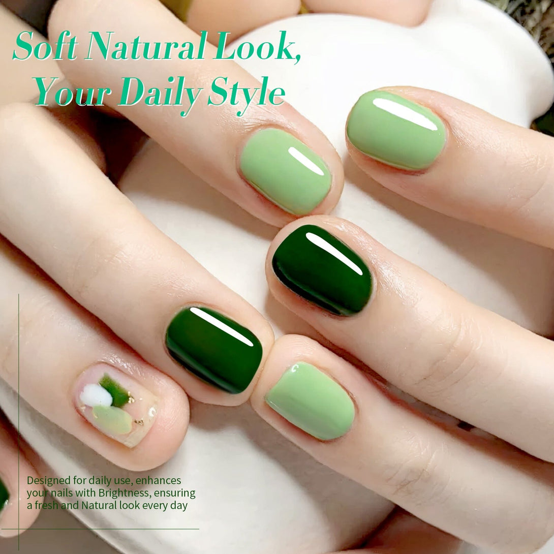 6 Colors Green Forest Gel Polish Set 7ml Gel Nail Polish BORN PRETTY 