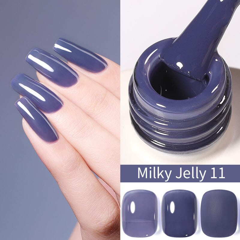 X-Jelly Gel HEMA FREE Gel 15ML Gel Nail Polish BORN PRETTY Milky Jelly 11 