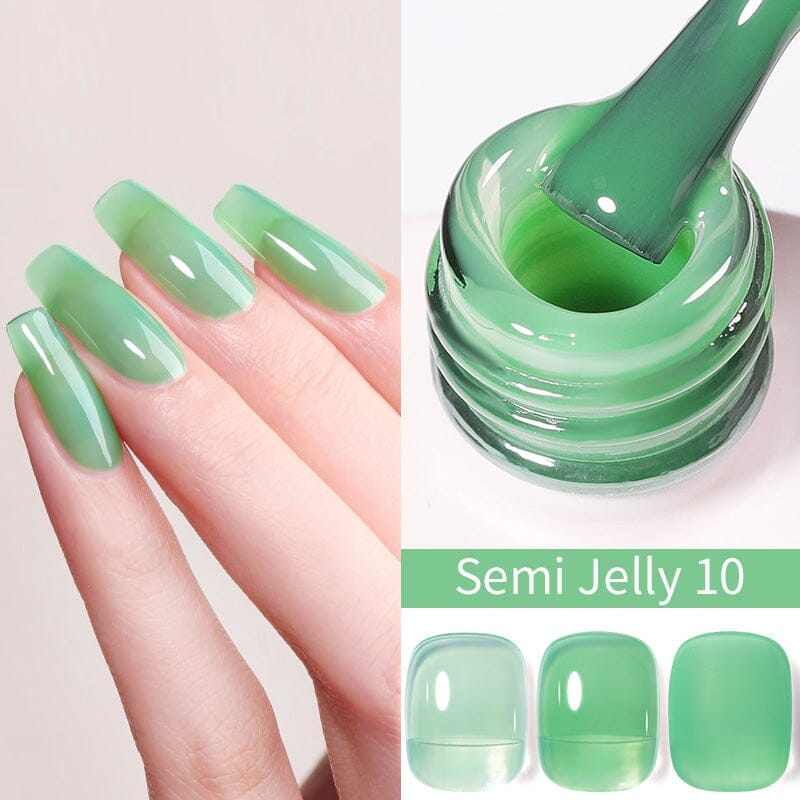 Hema-Free Gel Polish 15ml Gel Nail Polish BORN PRETTY Semi Jelly 10 