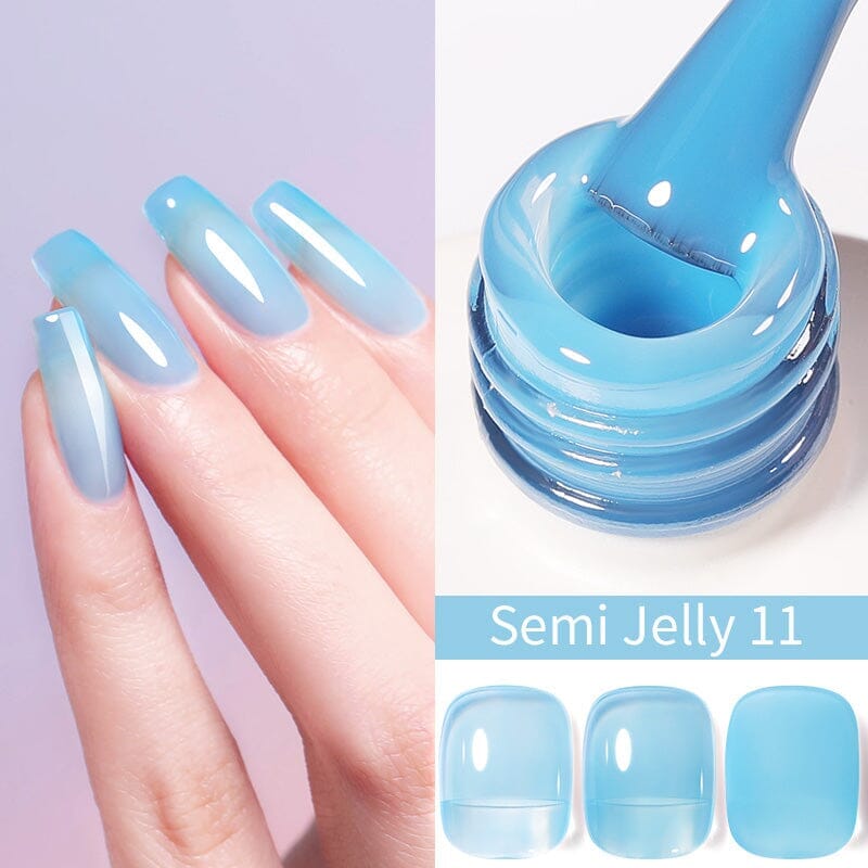 Hema-Free Gel Polish 15ml Gel Nail Polish BORN PRETTY Semi Jelly 11 