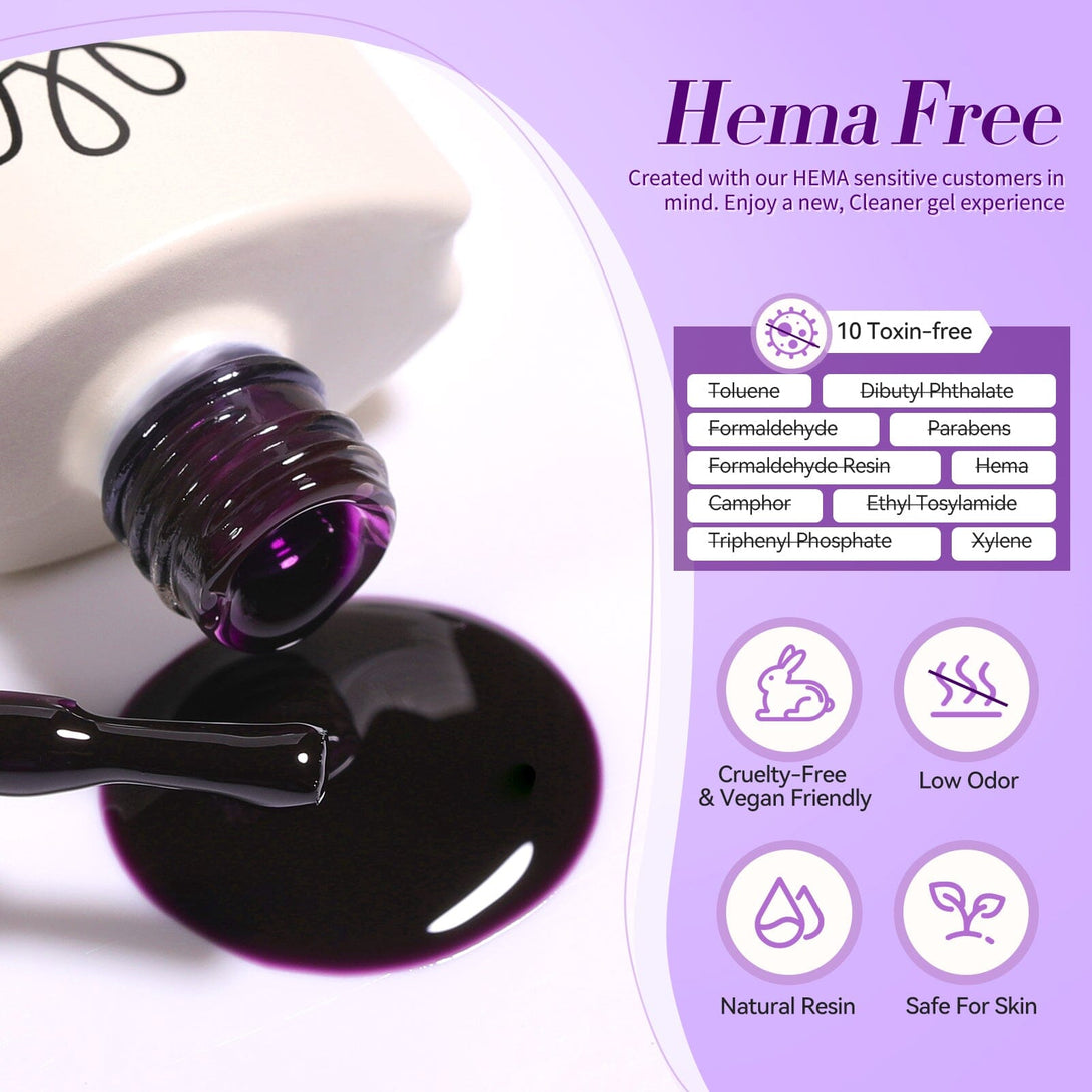 Hema-Free Ice Jelly Gel #10 15ml Gel Nail Polish BORN PRETTY 