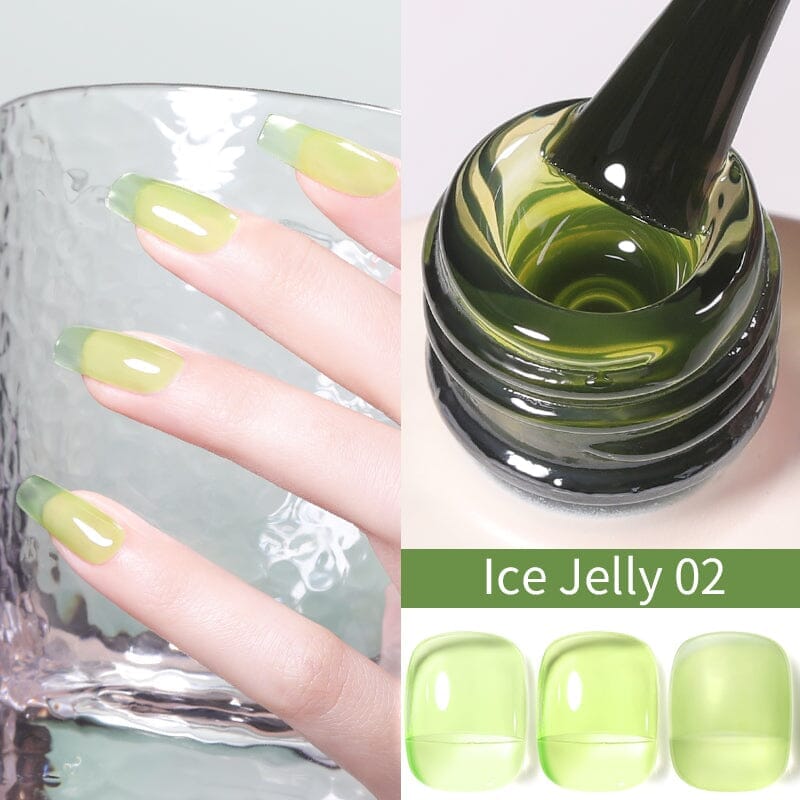 Hema-Free Gel Polish 15ml Gel Nail Polish BORN PRETTY Ice Jelly 02 