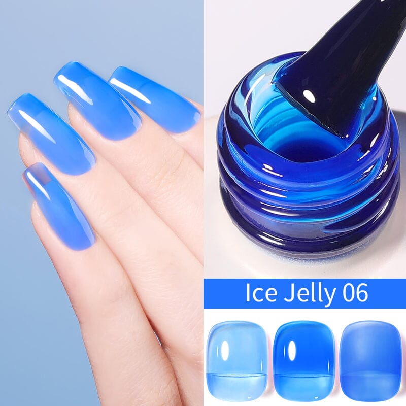 X-Jelly Gel HEMA FREE Gel 15ML Gel Nail Polish BORN PRETTY Ice Jelly 06 
