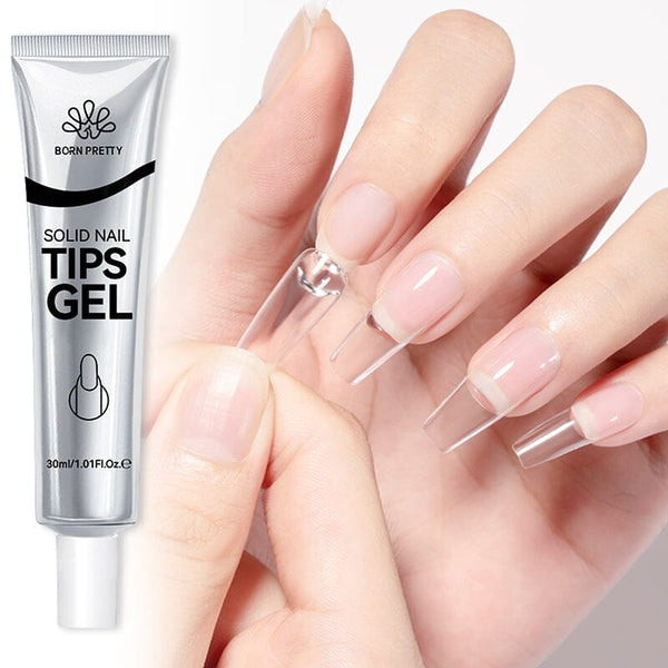 Solid Nail Tips Gel 30ml Gel Nail Polish BORN PRETTY 