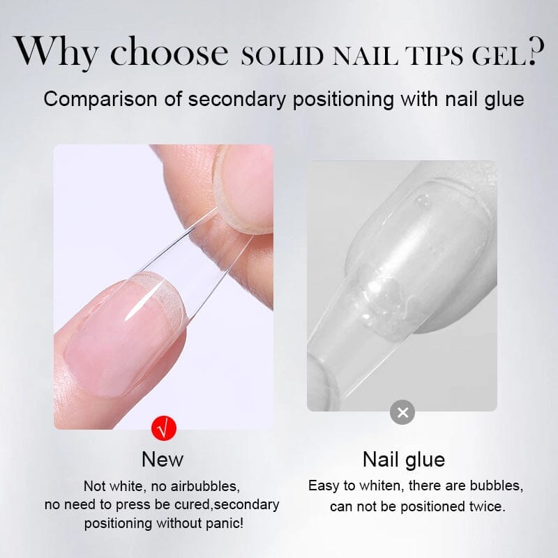 Solid Nail Tips Gel 30ml Gel Nail Polish BORN PRETTY 