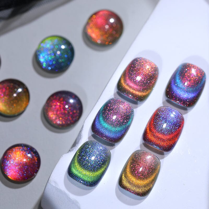 9D Glass Cat Megnetic Gel 7ml Gel Nail Polish BORN PRETTY 