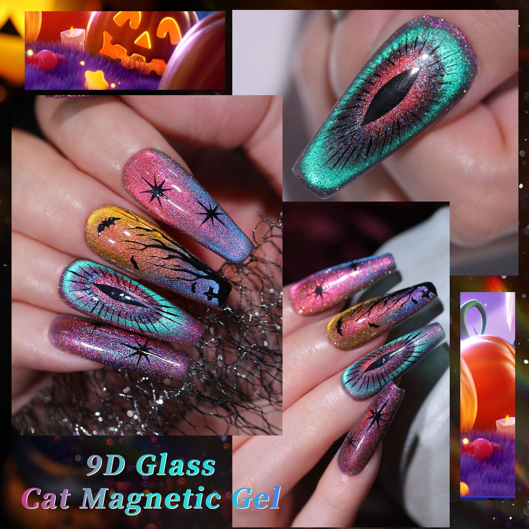 9D Glass Cat Megnetic Gel 7ml Gel Nail Polish BORN PRETTY 