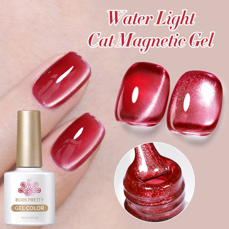 Water Light Cat Magnetic Gel WL06 10ml Gel Nail Polish BORN PRETTY 