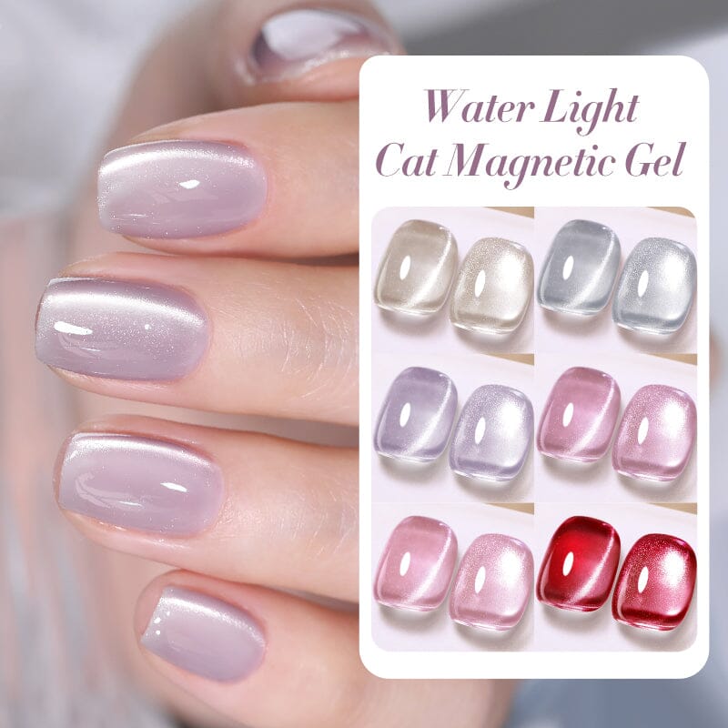 6 Colors Cat Magnetic Gel Polish Set 10ml Gel Nail Polish BORN PRETTY Water Light 