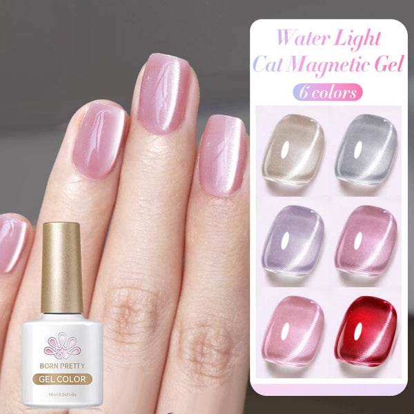 Water Light Cat Magnetic Gel 10ml Gel Nail Polish BORN PRETTY 