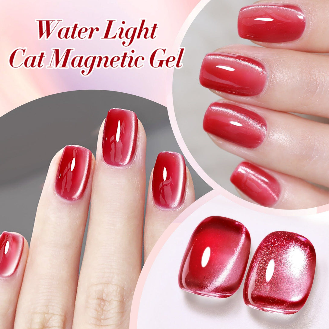 6 Colors Water Light Cat Magnetic Gel 7ml Gel Nail Polish BORN PRETTY 