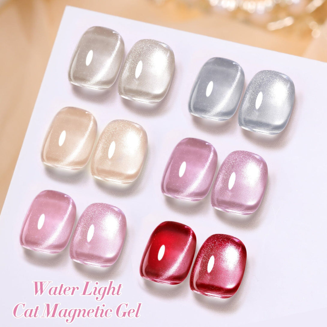 6 Colors Water Light Cat Magnetic Gel 7ml Gel Nail Polish BORN PRETTY 