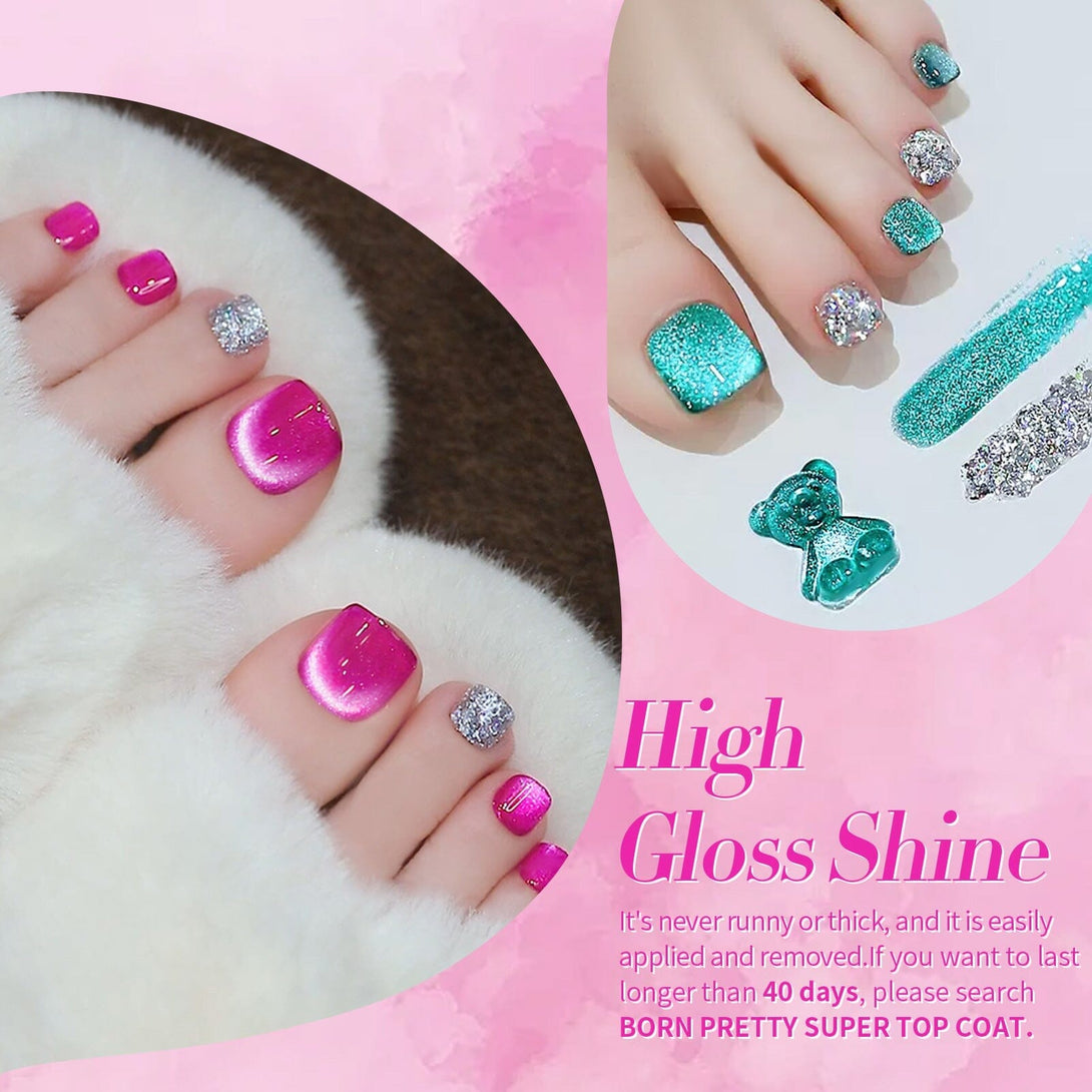 4 Colors Sea Fairy Cat Magnetic Gel 5ml Gel Nail Polish BORN PRETTY 