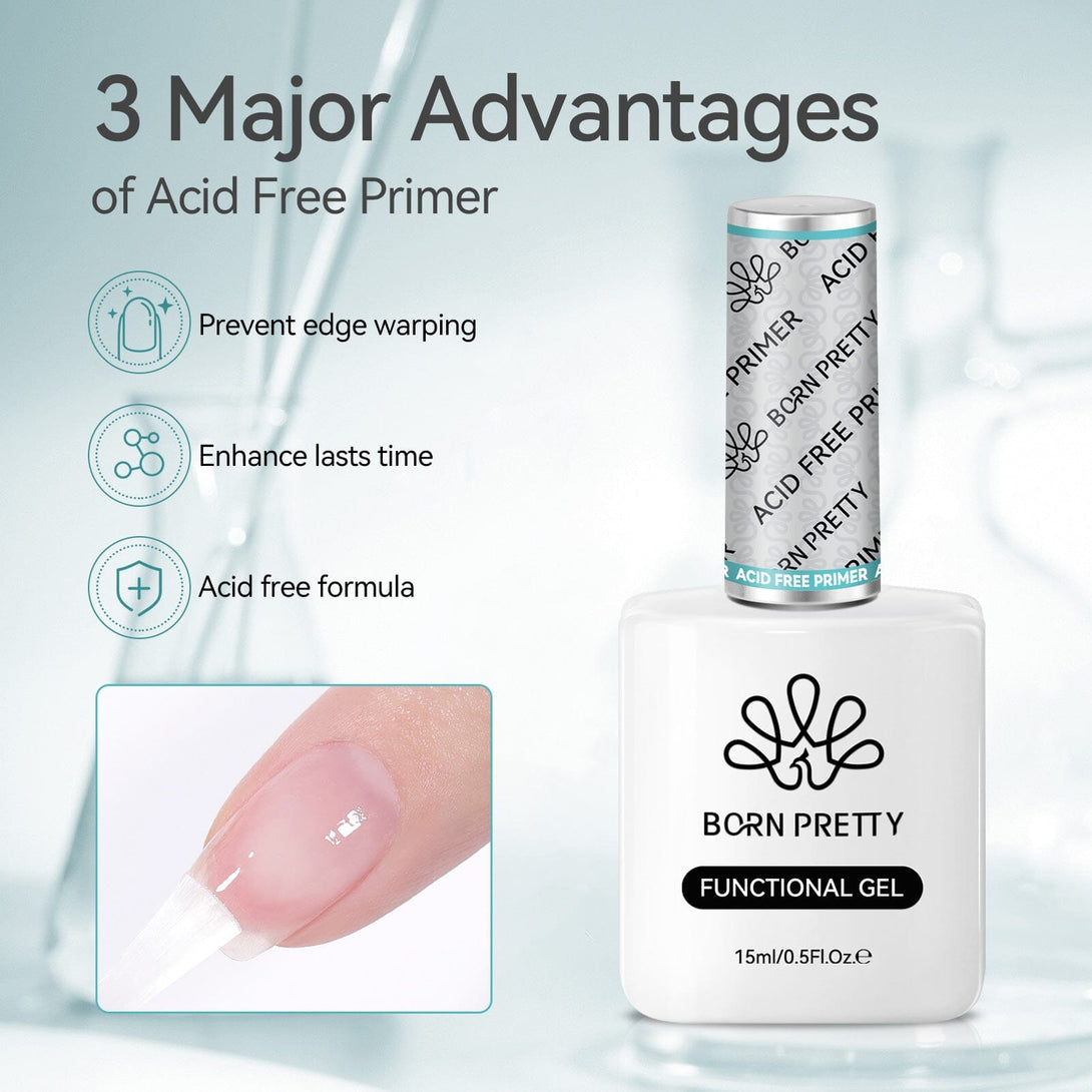 15ml Acid Free Primer Gel Nail Polish BORN PRETTY 