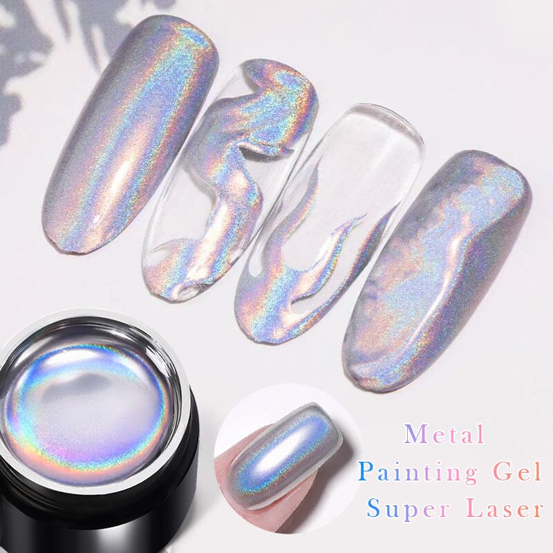 Super Laser Metal Painting Gel 5ml Gel Nail Polish BORN PRETTY 