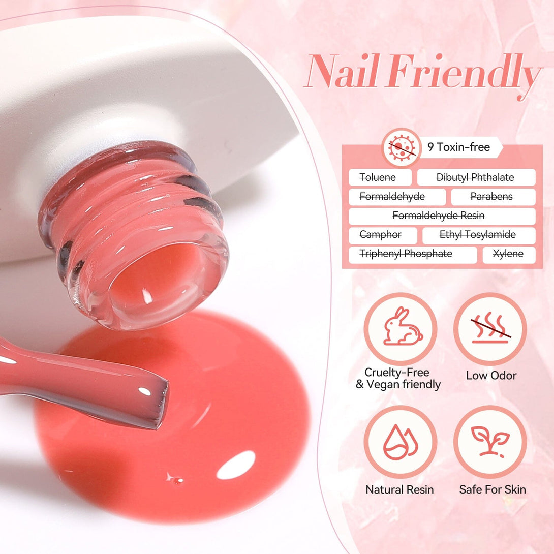 15ml Hema-Free Milky Jelly Gel #15 Gel Nail Polish BORN PRETTY 