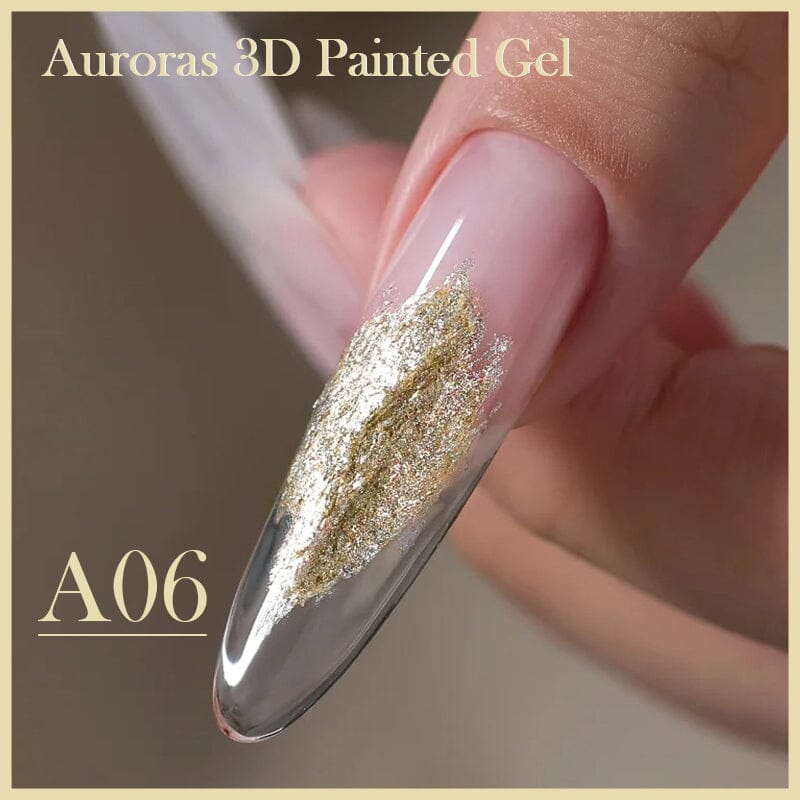 Auroras 3D Painted Gel Polish 5ml Gel Nail Polish BORN PRETTY A06 