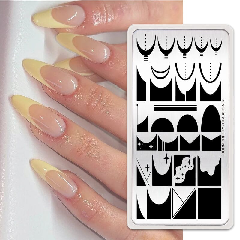 Nail Stamping Plate CLASSIC-N07 Stamping Nail BORN PRETTY 