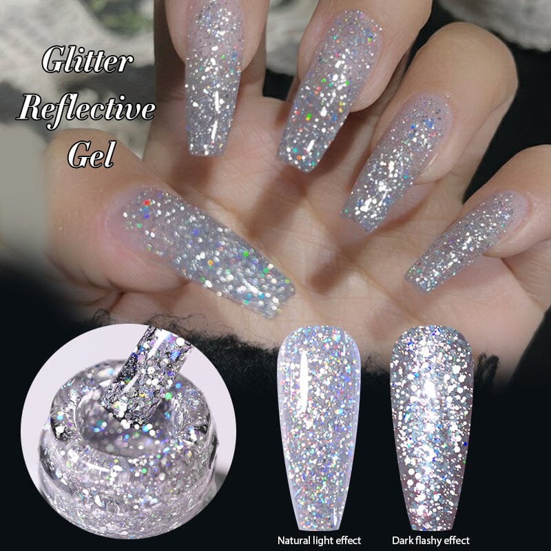 Glitter Reflective Gel Polish GR04 10ml Gel Nail Polish BORN PRETTY 