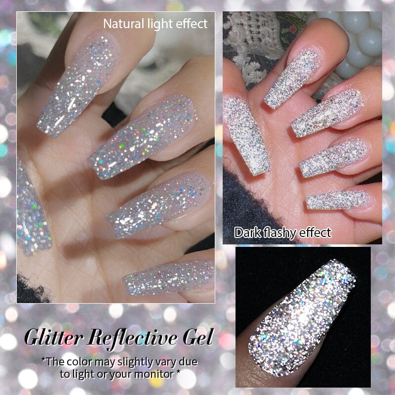 Glitter Reflective Gel Polish GR04 10ml Gel Nail Polish BORN PRETTY 