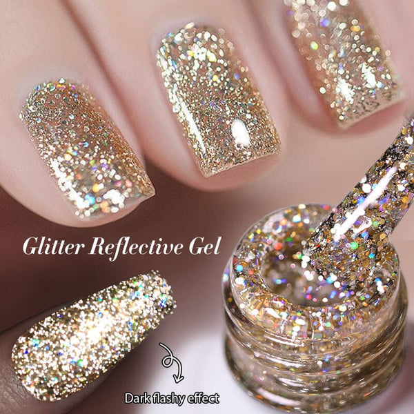 Glitter Reflective Gel Polish GR05 10ml Gel Nail Polish BORN PRETTY 