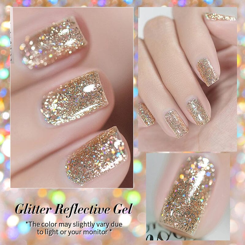 Glitter Reflective Gel Polish GR05 10ml Gel Nail Polish BORN PRETTY 