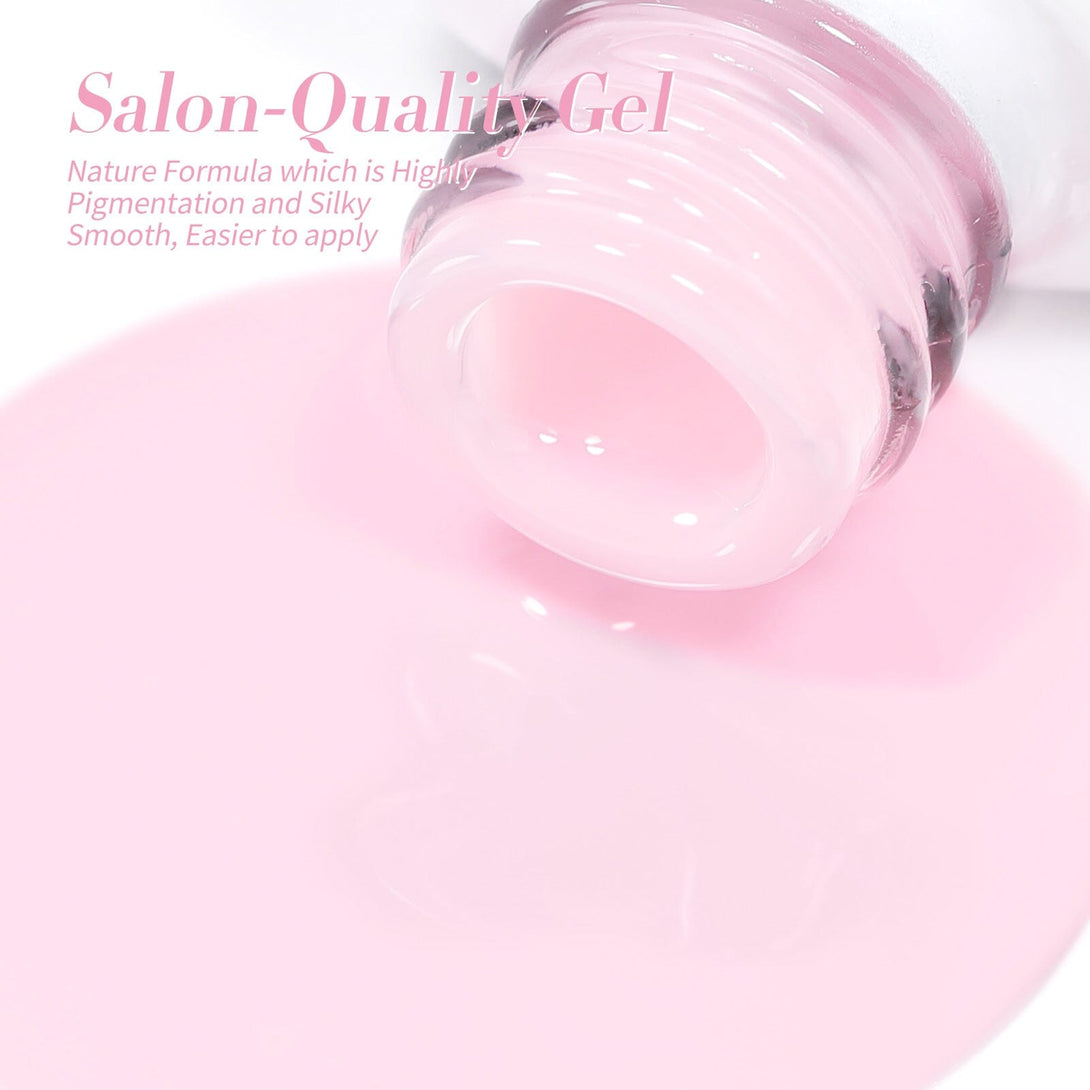 6 Colors Prime Basic Milky Jelly Gel 7ml Gel Nail Polish BORN PRETTY 