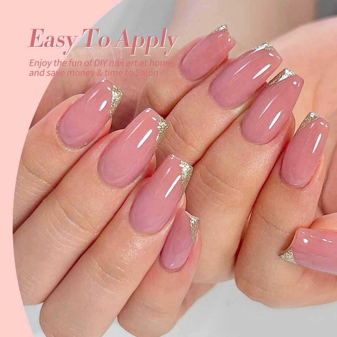 4 Colors Soft Bean Milky Jelly Gel 7ml Gel Nail Polish BORN PRETTY 