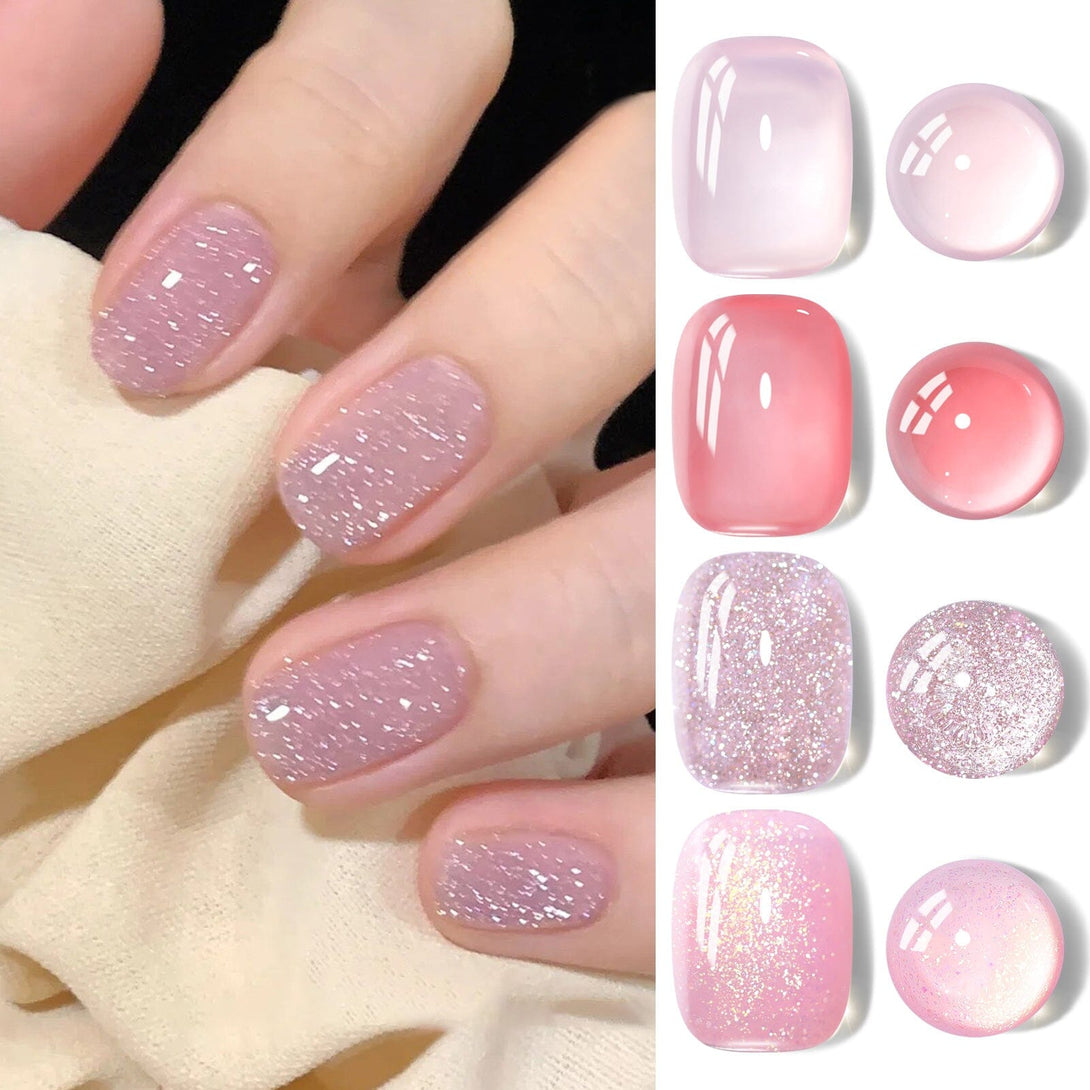 4 Colors Pastel Dream Jelly Gel 7ml Gel Nail Polish BORN PRETTY 