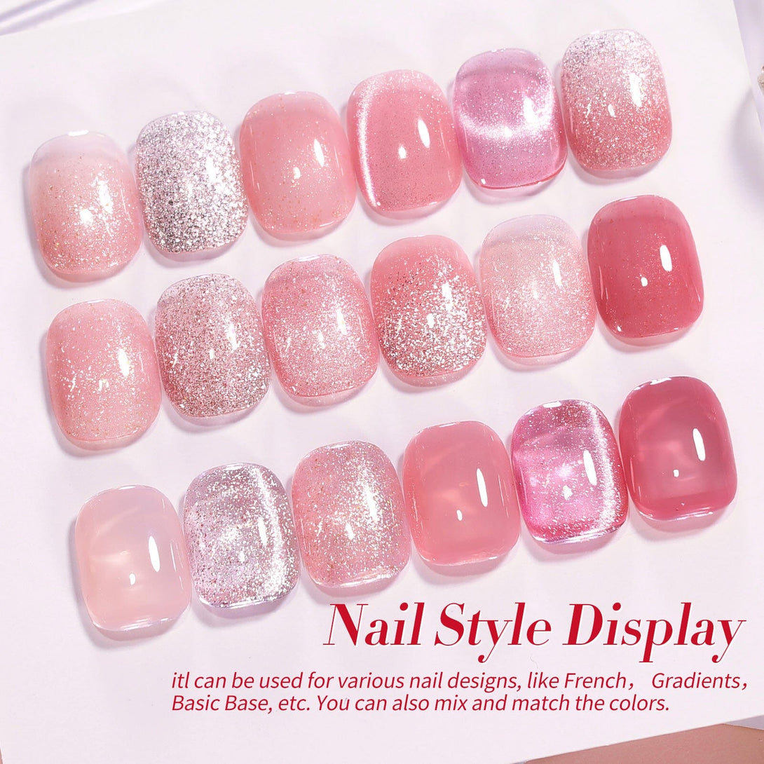 6 Colors Gel Polish Fantasy Rose Mixed Set 7ml Gel Nail Polish BORN PRETTY 