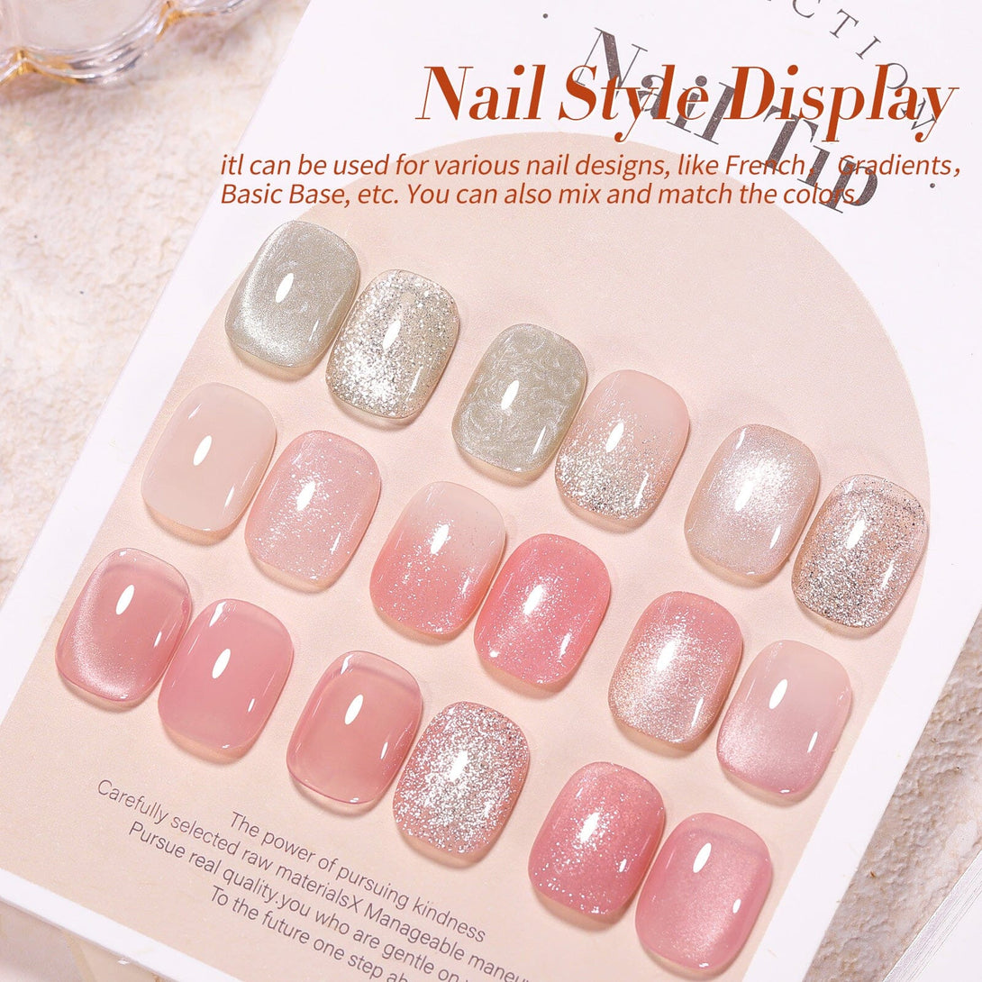 6 Colors Gel Polish Love Letter Mixed Set 7ml Gel Nail Polish BORN PRETTY 