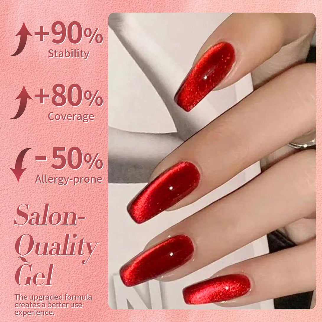 Red Cat Magnetic Gel 15ml Gel Nail Polish BORN PRETTY 