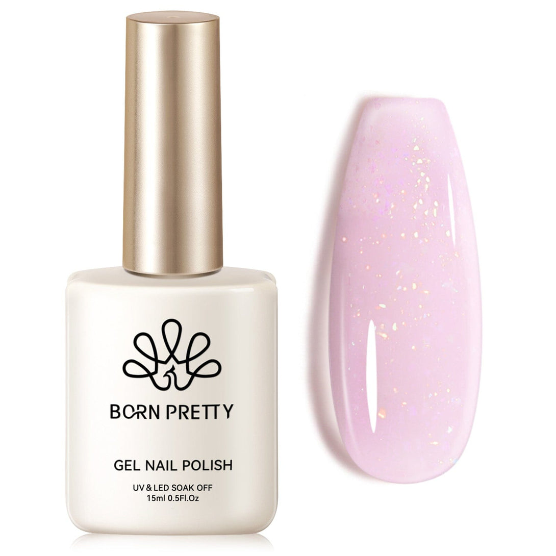 Hema-Free Glitter Jelly #18 15ml Gel Nail Polish BORN PRETTY 