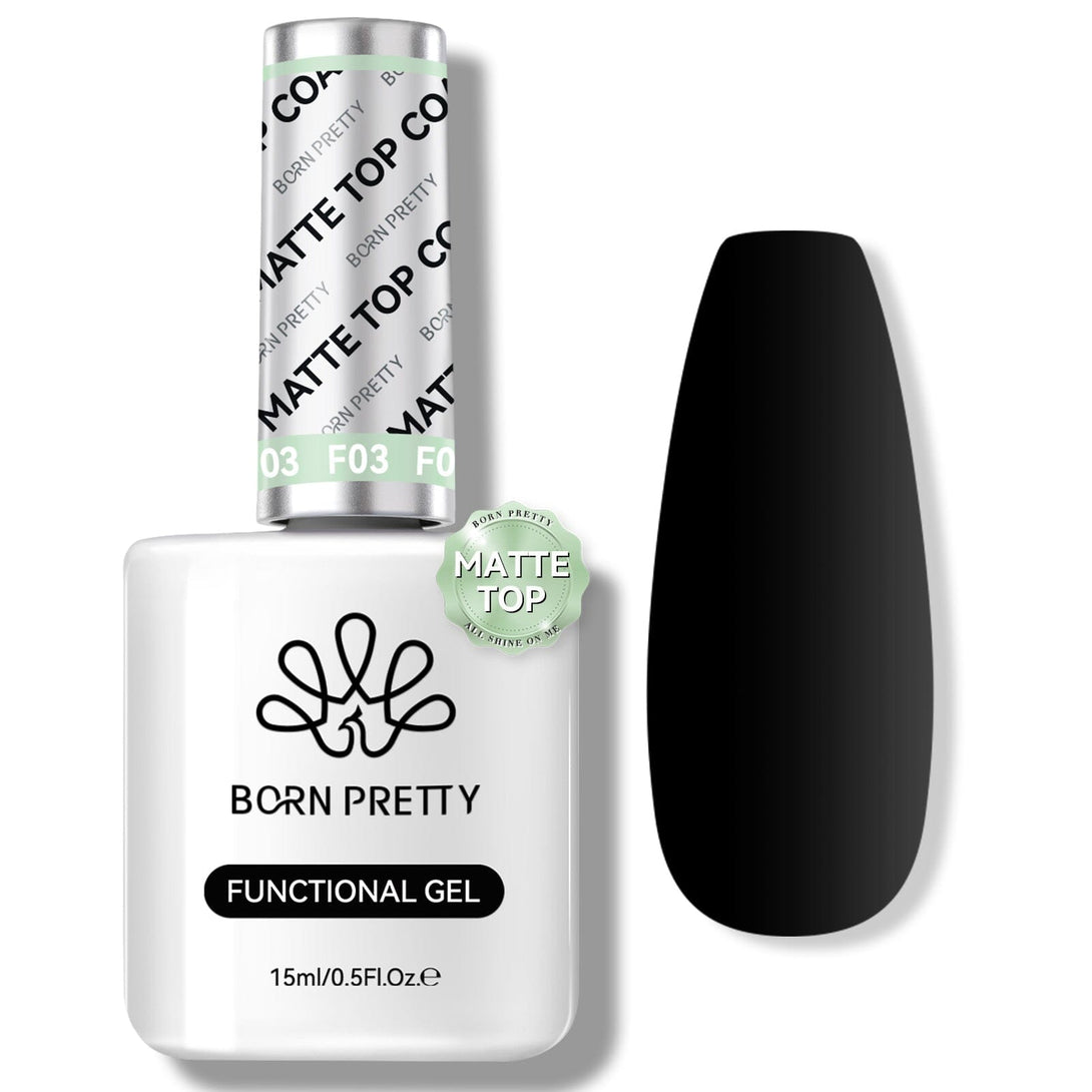 15ml Matte Top Coat Gel Nail Polish BORN PRETTY 