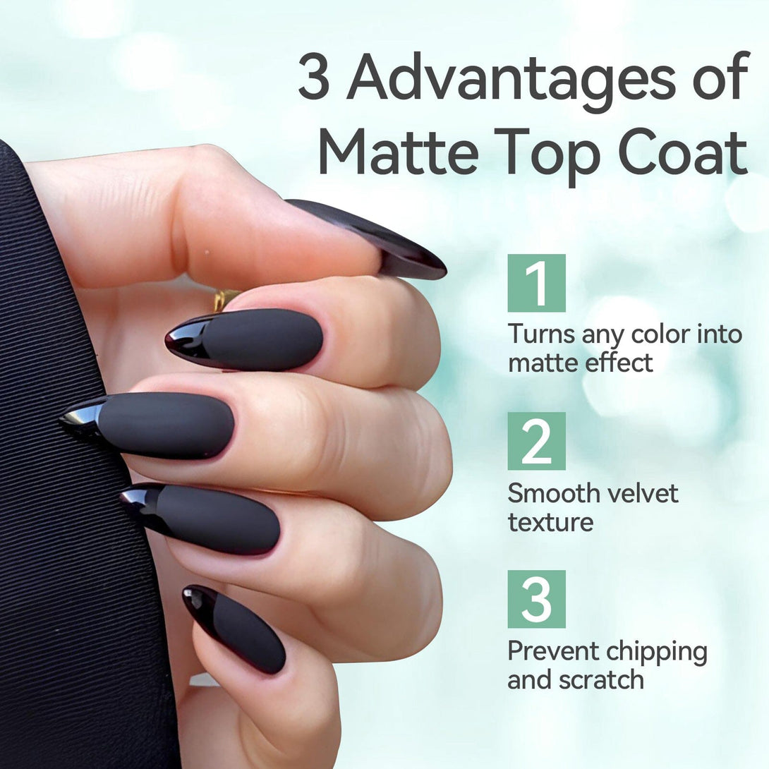 15ml Matte Top Coat Gel Nail Polish BORN PRETTY 