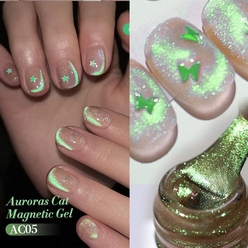 Auroras Cat Magnetic Gel AC05 10ml Gel Nail Polish BORN PRETTY 