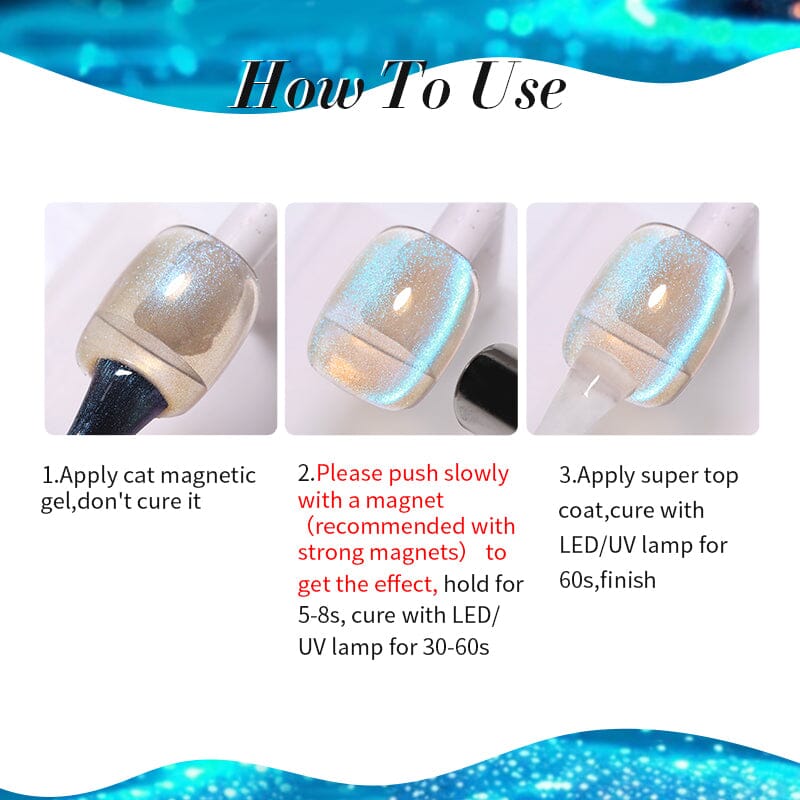 Auroras Cat Magnetic Gel 10ml Gel Nail Polish BORN PRETTY 