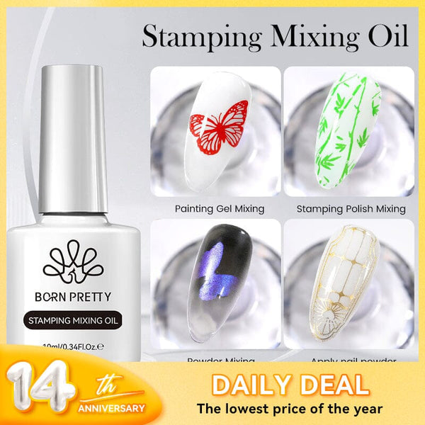 [Daily Deal] Stamping Mixing Oil 10ml Stamping Nail BORN PRETTY 