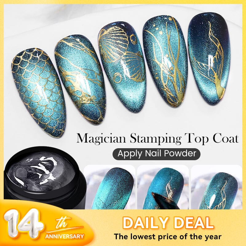 [Daily Deal] Magician Stamping Top Coat 5ml Stamping Nail BORN PRETTY 