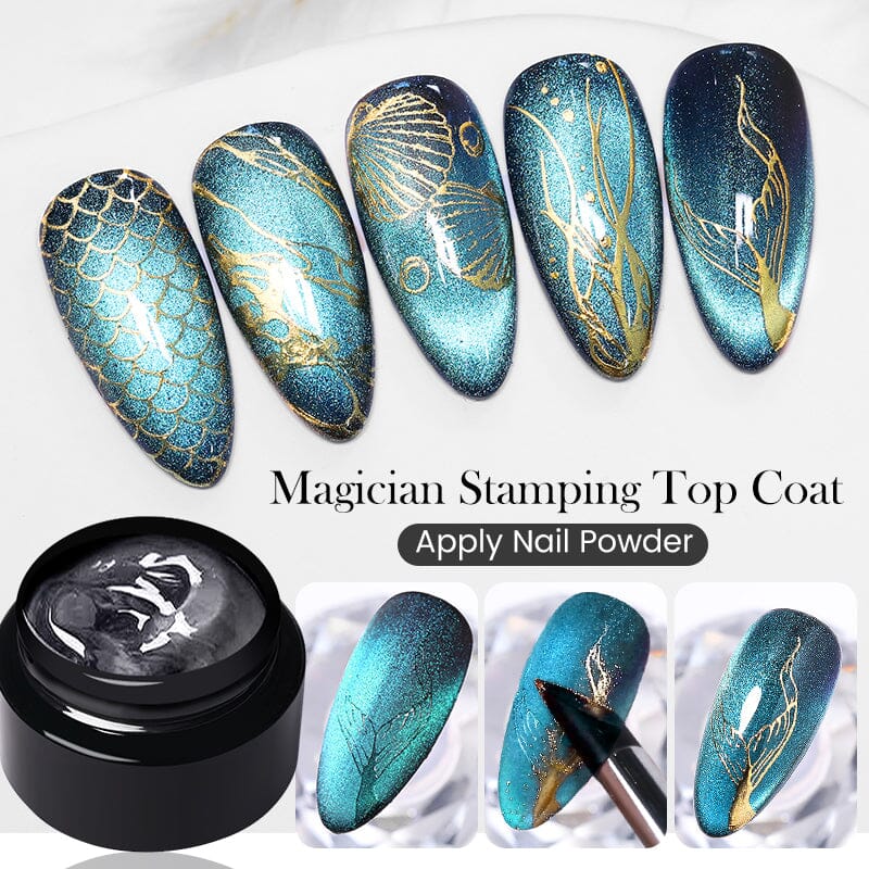 Magician Stamping Top Coat 5ml Stamping Nail BORN PRETTY 